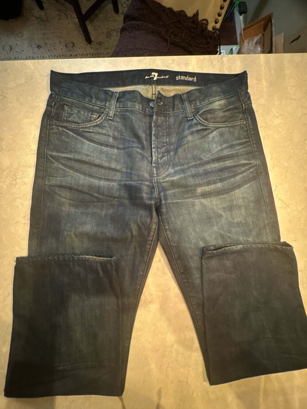 7 For All Mankind Standard Denim Jeans Size 36 x 30